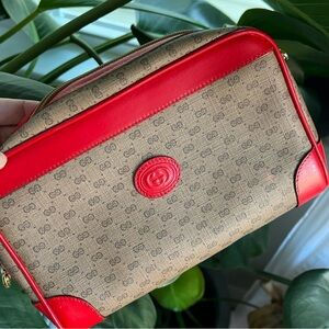 Authentic: Vintage Gucci Micro GG Shoulder or Crossbody Bag